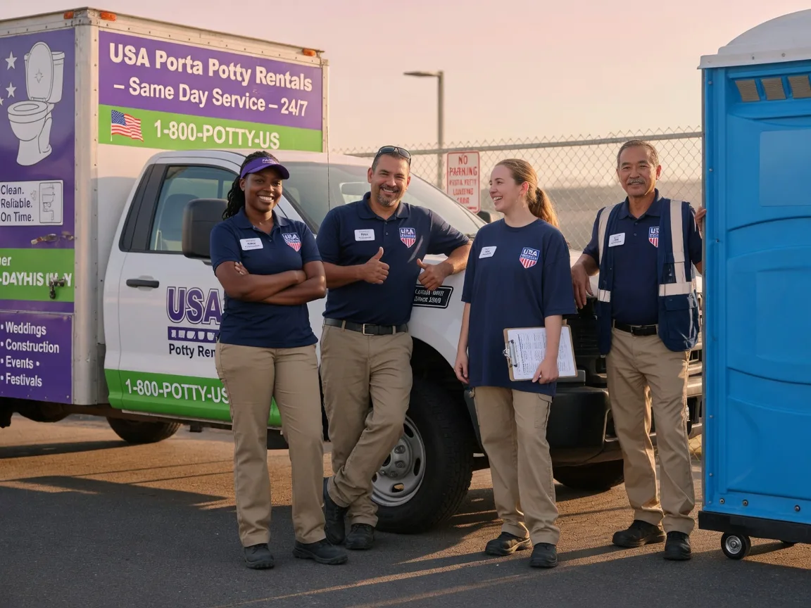 Porta Potty Rental company in West Sunbury, PA