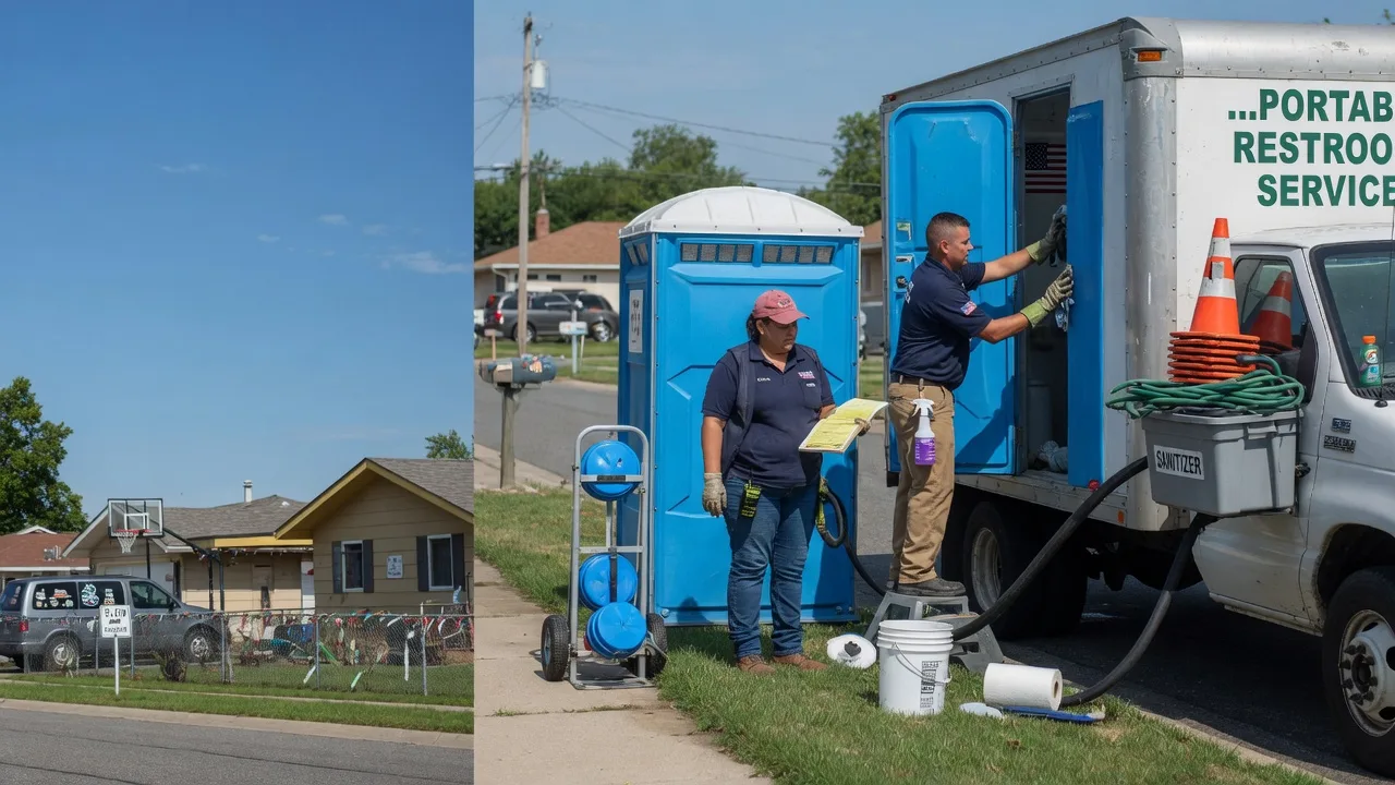 Portable Toilet Rental in West Sunbury, PA near me